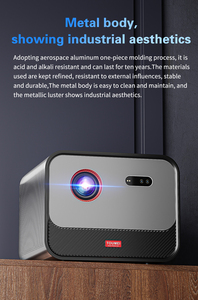 Projecteur LED X5 à haute luminosité, mini, portable, mise au point automatique, DLP 1080P, BT 5G, WIFI, système Android 11, 2200 lumens, <span class=keywords><strong>cinéma</strong></span> 3D à domicile - Product Image 2