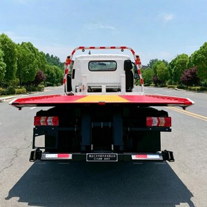 JAC Junling 4x2 <b>Flatbed</b> Towing <b>Truck</b> 5 Ton 3 Ton Slidebed Wrecker for City Road Rescue - Product Image 5