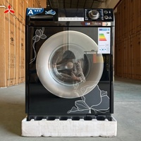 Lave-linge électrique intelligent à inverter de 10 kg, nouveau modèle, en acier inoxydable, grande capacité, modèle domestique le plus vendu, classe A