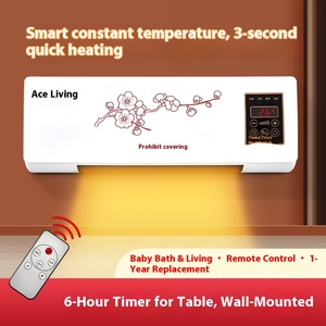 Nouveau radiateur à air chaud PTC intelligent à télécommande pour usage domestique, couverture de 249 pieds, classe d'efficacité énergétique A+, vente directe d'usine - Product Image 6