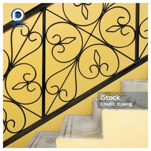 Prima <span class=keywords><strong>Garde</strong></span>-corps <span class=keywords><strong>en</strong></span> <span class=keywords><strong>fer</strong></span> <span class=keywords><strong>forgé</strong></span> anti-UV inaltérable pour villa, balcon et terrasse à toit ouvert - Product Image 2