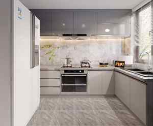 Muebles de Cocina Modernos Blancos con Diseño Gratuito, Conjunto de Muebles Todo en Uno que Incluye Fregadero, Suministro de China - Product Image 4