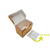 Cajas de Papel Kraft Personalizadas al por Mayor con Asa, Empaque para Panadería, Pasteles, Pan, Pastel de Queso y Postres