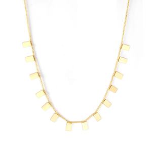 Collar Gargantilla Minimalista de Estrellas en Oro y Acero Inoxidable Hipoalergénico - Product Image 5