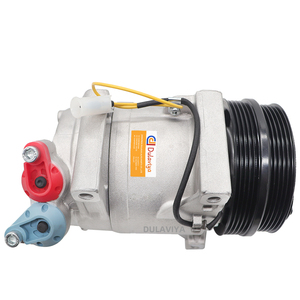Compressore Aria Condizionata DKS15D per Volvo S40 V50 C70 2.4i T5 <span class=keywords><strong>Ford</strong></span> <span class=keywords><strong>Focus</strong></span> <span class=keywords><strong>II</strong></span> 1.6 2.5 C-MAX DM2 8602925 36000029 - Product Image 3
