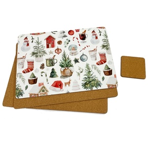Sets <span class=keywords><strong>de</strong></span> <span class=keywords><strong>table</strong></span> en Mdf bleu résistant à la chaleur à motif <span class=keywords><strong>de</strong></span> luxe d'art moderne Sets <span class=keywords><strong>de</strong></span> <span class=keywords><strong>table</strong></span> en liège personnalisés stratifiés <span class=keywords><strong>photo</strong></span> 2024 - Product Image 5