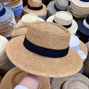 หมวกฟางตั้งแคมป์กันแดดหลากสีสำหรับเด็กผู้หญิงกลางแจ้งฤดูร้อนฤดูร้อน - Product Image 4