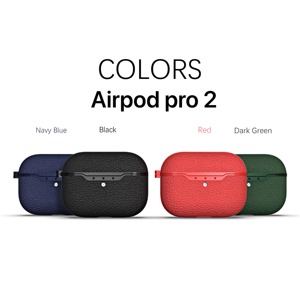 Lichee Pattern échantillon gratuit mince étui pour écouteurs amazon Offre Spéciale souple étui en TPU antichoc pour <span class=keywords><strong>airpods</strong></span> 1 2 <span class=keywords><strong>3</strong></span> 4 pro 2 avec crochet - Product Image 2