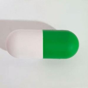 Balle anti-stress en forme de capsule de pilule avec logo personnalisé, en mousse PU, cadeaux promotionnels - Product Image 6