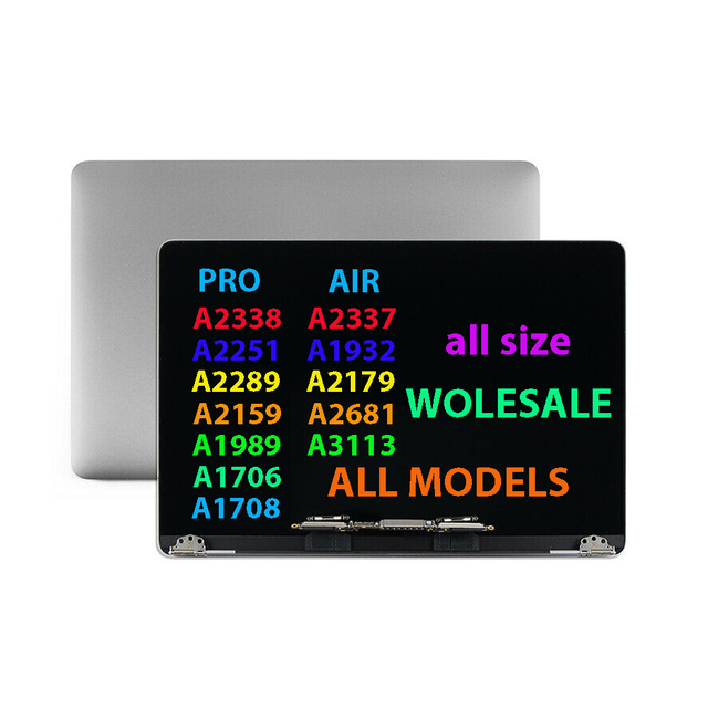 Replacement Display for MacBook Pro Air 13" A2681 A2337 A2338 A1706 A1708 A1932 A1989 A2159 A2179 A2289 LCD Screen Full Assembly