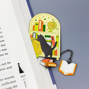 Factory Cute Soft Enamel Custom Logo Metal Gold Brass <b>Bookmark</b> for Custom <b>Gift</b> Metal Book Mark <b>Bookmark</b> With Epoxy Metal - Product Image 5