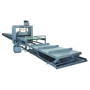 Modern design Plywood assemble line paving wood laminating press machine
