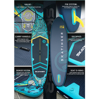 Skatinger Gonflable SUP Paddle Board En Gros Surf Tabla de Padel à Vendre
