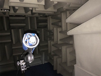 Ruang Anechoic Aluminium Statis Jinghuan, Kotak Kedap Suara, Peredam Kebisingan, Ramah Lingkungan, Ketebalan 250-400mm, NRC 0.1