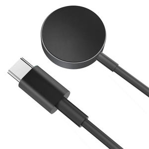 Câble de charge USB C à cadre métallique pour Samsung Galaxy Watch 8 7 6 5 Pro 4 <span class=keywords><strong>3</strong></span> Active 2 1 Adaptateur de station d'accueil pour chargeur rapide magnétique sans fil - Product Image 1