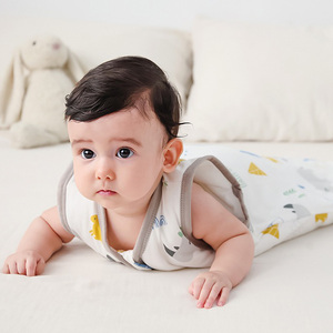 All'ingrosso primavera e autunno prodotti per neonati per bambini Anti-calcio trapunta in puro cotone imbottito gilet per bambini di classe un sacco A pelo per bambini - Product Image 1