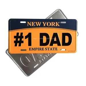 Custom Embossed Aluminum Printed License Plate Diy Vintage License Plate Numbers Side License Plate