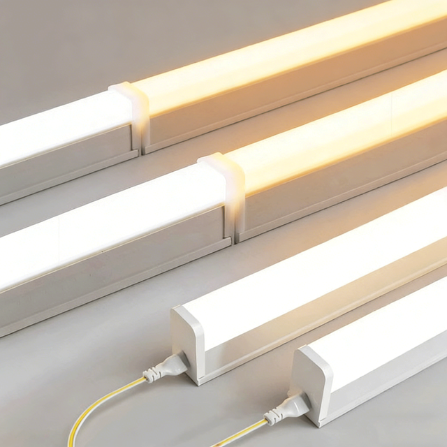 Factory Price Parking Lot Linkable Led Tube Light T8 G13 Lamp 18w 24w 4FT 1200mm T5 Industrial Indoor Lighting Integrated Pc Pvc