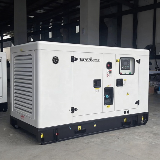 LETON 20Kw 25Kw 50/60Hz Diesel Generator Set with ATS for Home Use Portable Standby 48v Dc Sdmo Diesel Generator