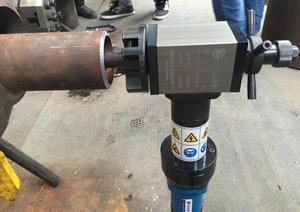 Hot bán bên trong sưng lên điện kim loại cầm tay ống vát Máy Tie 120 chamfering 3 đến 6inch - Product Image 2