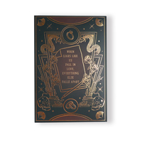 Impression de livres de luxe sur mesure, couverture rigide, estampage à chaud or, bords dorés, étui de protection, fabricant de romans d'amour sombres