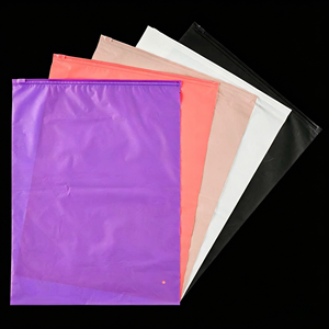 Bolsa de Plástico Transparente con Cierre Hermético, Personalizable con Logotipo, para Ropa - Product Image 5