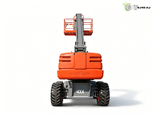 Plataforma Elevadora Articulada Usada Skyjack SJ46 <span class=keywords><strong>AJ</strong></span> 14m 4WD para Terrenos Difíciles |   CE |   EPA |   Plataforma de Trabajo Aérea con Motor Diésel EURO 5, 4680 kg - Product Image 3