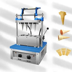 Automatic Icecream Cone Maker Rolled Machine Edible Waffle Cup Maker Machine Egg Ice Cream Cone