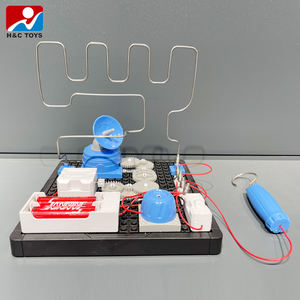 <span class=keywords><strong>Juego</strong></span> de laberinto táctil de descarga eléctrica, transmisión de engranajes, circuito de <span class=keywords><strong>ciencia</strong></span> electrónica, juguetes mecánicos - Product Image 3