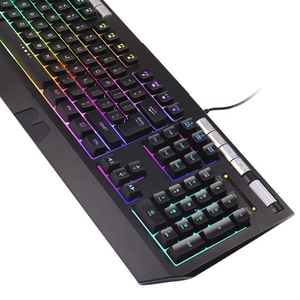 חדש הנמכר ביותר למכירה קווית rgb מרותדת מקלדת משחקי מולטימדיה עם עיצוב ארגונומי מתג - Product Image 4