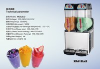 Промышленная машина для приготовления слякоти и мягкого мороженого для коммерческого использования в общепите, с 1, 2 или 3 баками, 400-600 Вт, 220/110 В, гарантия 1 год
