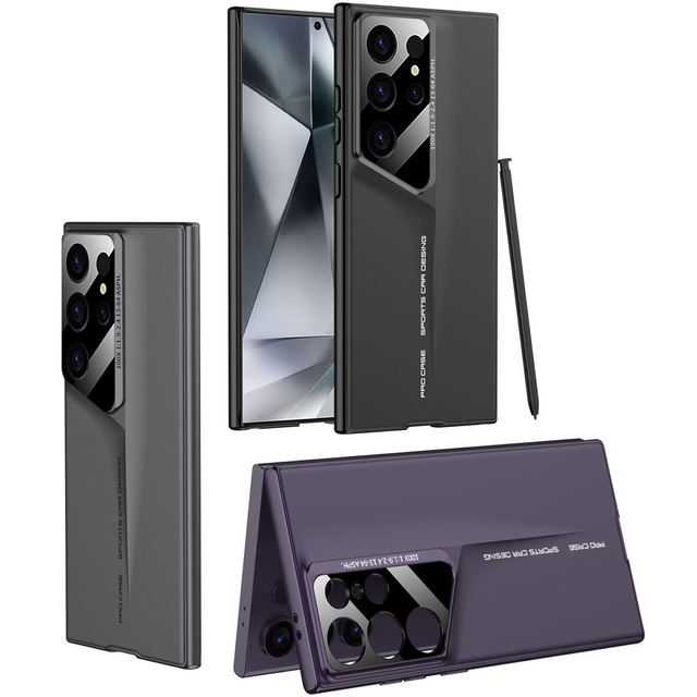 For S26/S25/S24/S23/S22 Ultra Case PC Material Shockproof Armor Design Camera Protection Factory Price Professional QC