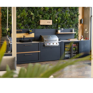 OEM/ODM nuovo rilasciato su misura per esterni da <span class=keywords><strong>cucina</strong></span> cortile modulare all'aperto in acciaio inox <span class=keywords><strong>cucina</strong></span> con barbecue & Kamado - Product Image 2