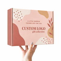Boîte d'expédition pliable personnalisée en gros, imprimée, recyclable, résistante aux chocs, sécurisée et protectrice pour coffrets cadeaux pour bébés