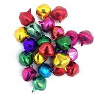 Mini clochettes de Noël brillantes de 6 mm à 14 mm, petites clochettes en aluminium pour décorations de fête