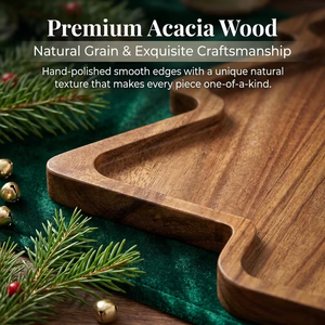 Planche à découper en noyer, bois massif, multi-usages, planche à <span class=keywords><strong>fromage</strong></span> de <span class=keywords><strong>Noël</strong></span>, décorations festives en bois, cadeau <span class=keywords><strong>pour</strong></span> <span class=keywords><strong>Noël</strong></span> - Product Image 3