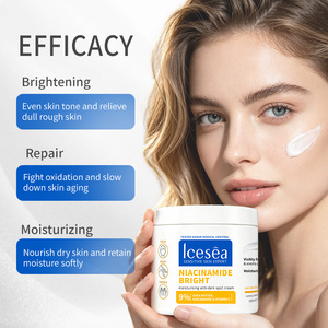 Crème <span class=keywords><strong>pour</strong></span> le corps éclaircissante à la niacinamide Icesea OEM, crème hydratante <span class=keywords><strong>anti</strong></span>-<span class=keywords><strong>taches</strong></span> avec vitamine C et beurre de karité - Product Image 4