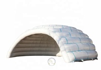 Tente gonflable géante Lgloo Led bulle Air blanc dôme gonflable hôtel tente Camping