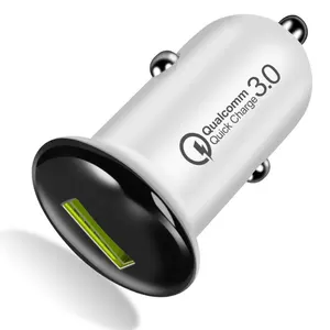 High Quality Qc3.0 Car Charger With Retail Box Package Fast Charging For Iphone/Ipad/Samsung