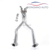 Système d'échappement de modification automobile 2015-2024 pour Lexus RCF 5.0, section intermédiaire de type Z avec résonateur, tuyau d'échappement DM