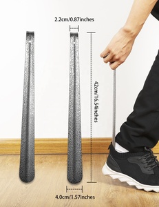 Bocina de Metal para zapatos, 16,5 pulgadas, alta resistencia, para hombres, mujeres, niños, personas mayores, embarazo, botas y zapatos - Product Image 3
