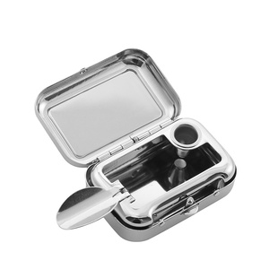 สินค้ามาแรงปี 2026 ใหม่ล่าสุด ที่เขี่ยบุหรี่พกพา <span class=keywords><strong>สี</strong></span>่เหลี่ยม <span class=keywords><strong>สี</strong></span>สันสดใส ทำจากสแตนเลส ที่เขี่ยบุหรี่โลหะสำหรับซิการ์ - Product Image 1