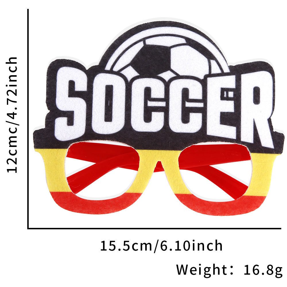Design de football noir, jaune et rouge