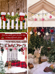 Adornos Navideños de Cristal con Patrón Dorado y Plateado de Alta Calidad, Adornos de Cebolla de Doble Punta Hechos a Mano, Decoración Ecológica para Fiestas - Product Image 5