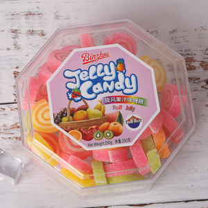 Bonbons Gélifiés Exotiques en Gros à <span class=keywords><strong>Prix</strong></span> Abordable, Bonbons Moelleux en Forme de Dessin Animé, Bonbons Gommeux aux Fruits, Bouteille de 250g - Product Image 3