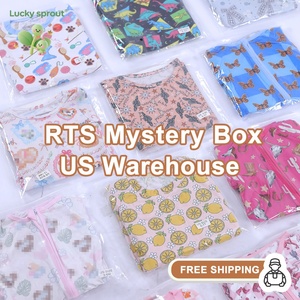 KR Pronta Consegna Abbigliamento per Bambini con Stampa Cartoon, Mystery Box, Magazzino USA, RTS, Lotto Misto Casuale di Abbigliamento per Neonati, Spedizione Gratuita all'Ingrosso - Product Image 2