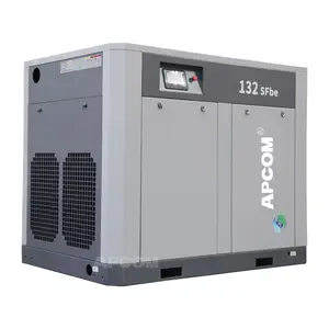 APCOM Screw compressor 132kw air compressor 132kw screw compressor Low noise high pressure New products