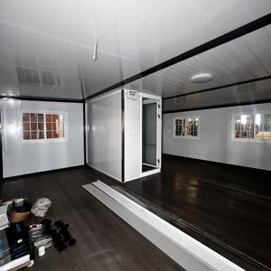 บ้านภาชนะเหล็กแบบแยกส่วนขนาด20ฟุตที่ทันสมัยสำหรับบ้านเคลื่อนที่พร้อมใช้งานและห้องนอนที่สามารถขยายพื้นที่ได้ - Product Image 4