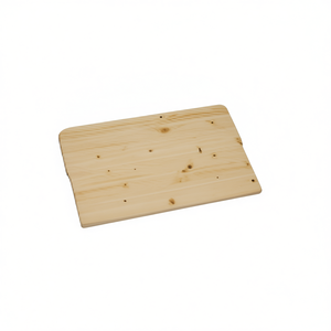Tabla de cortar de madera de 67 cm de largo, 51 cm de ancho y 4 cm de grosor para uso en la cocina - Product Image 3