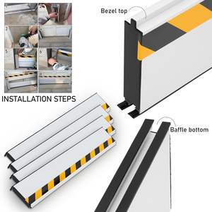 Paneles de Control de Inundaciones Desmontables de Aleación de Aluminio de Alta Calidad, Barreras Contra Inundaciones, Montaje Rápido, Máxima Seguridad - Product Image 3